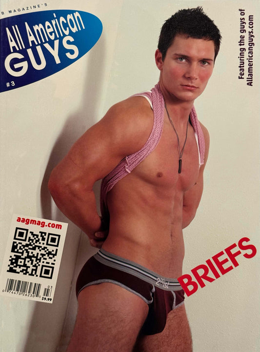 All American Guys Magazine BRIEFS (Vintage Copy)