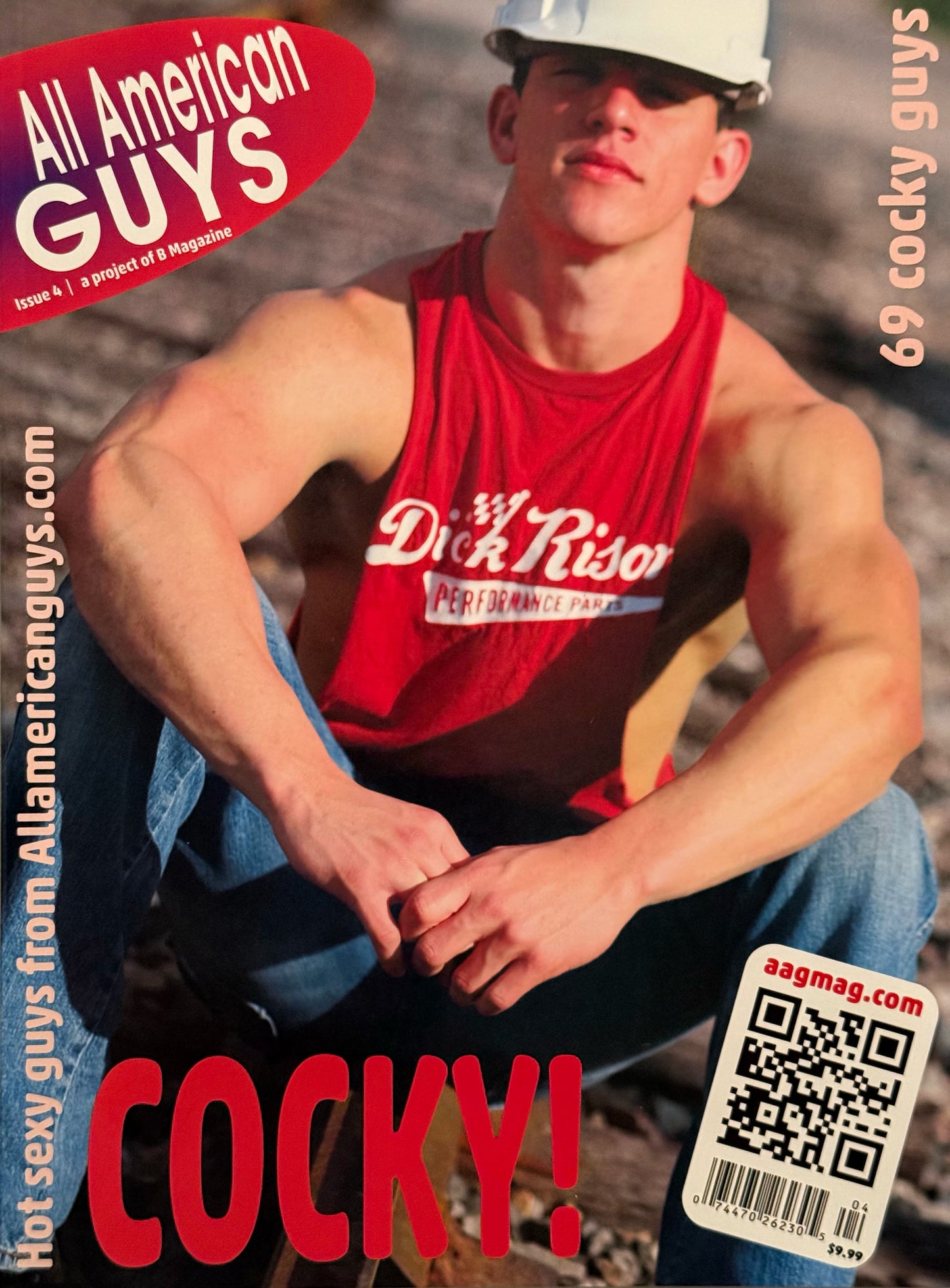 All American Guys Magazine COCKY (Vintage Copy)