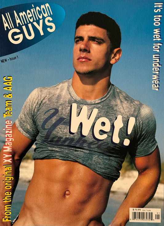 All American Guys Magazine WET (Vintage Copy)